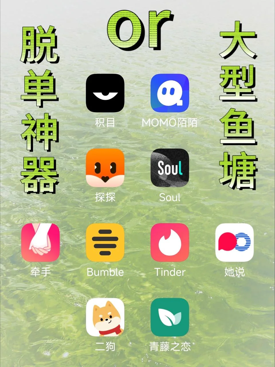 脱单神器还是大型鱼塘？