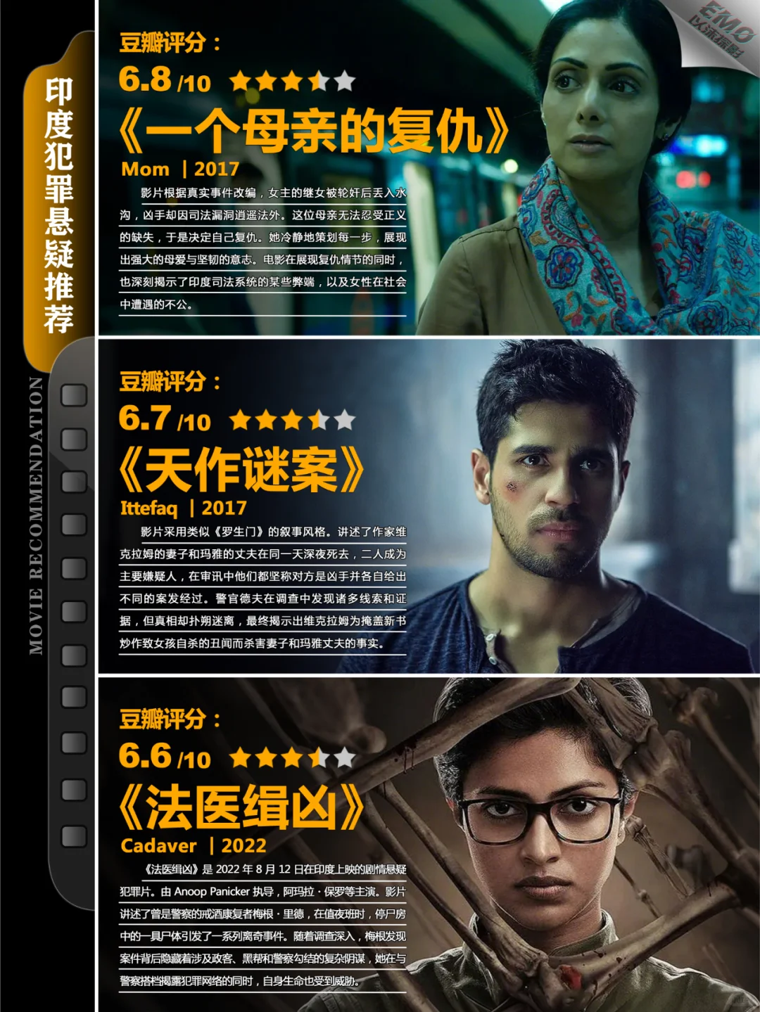 盘点印度高分悬疑电影推荐