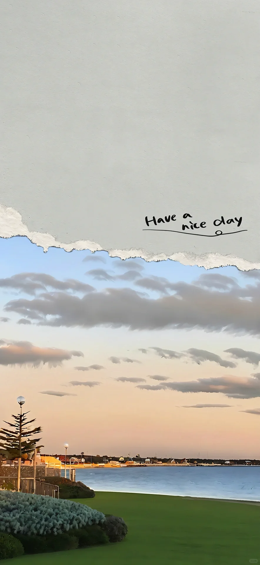 iOS手机桌面布局 | 极度治愈（附教程➕素材）