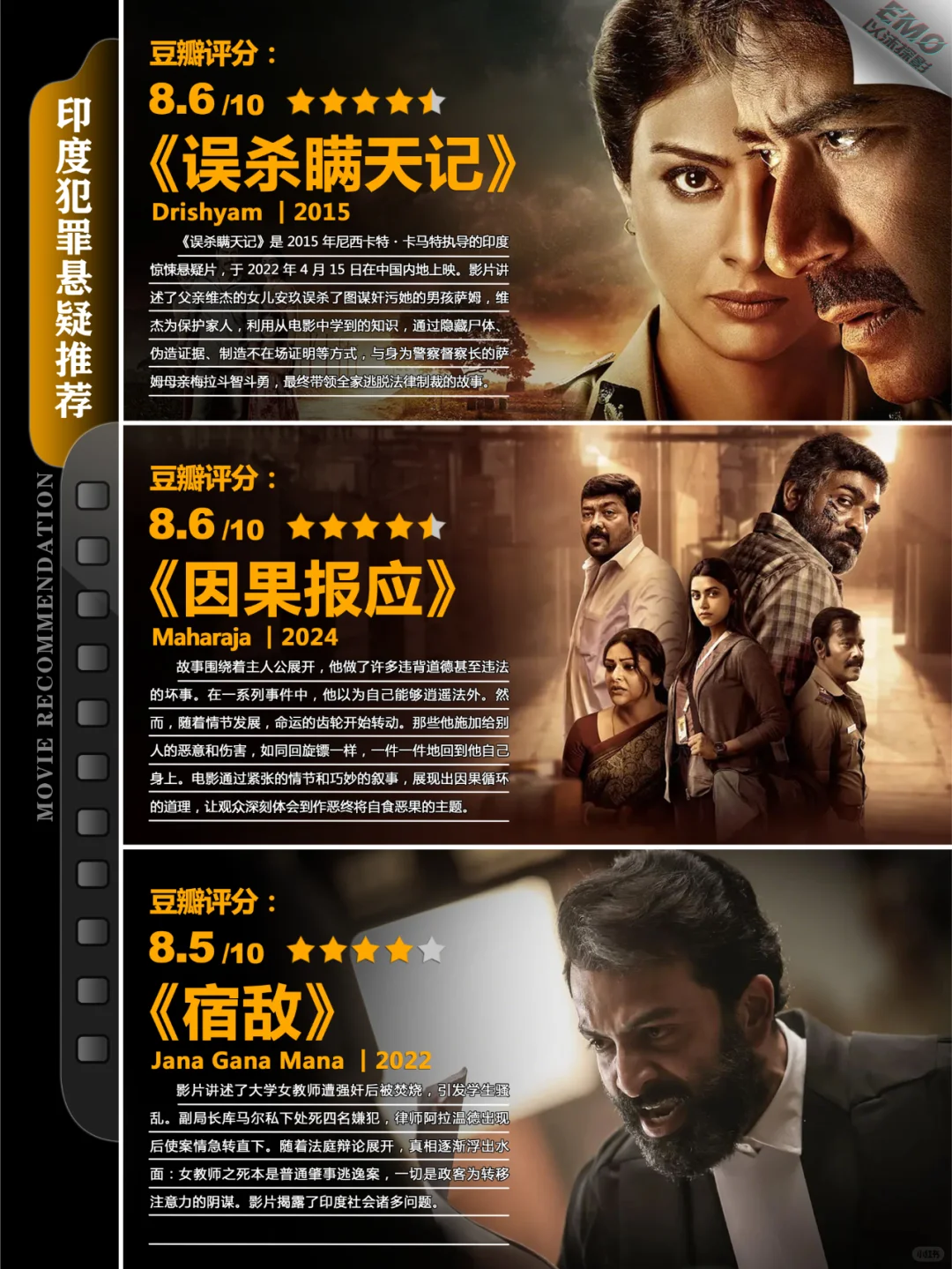 盘点印度高分悬疑电影推荐