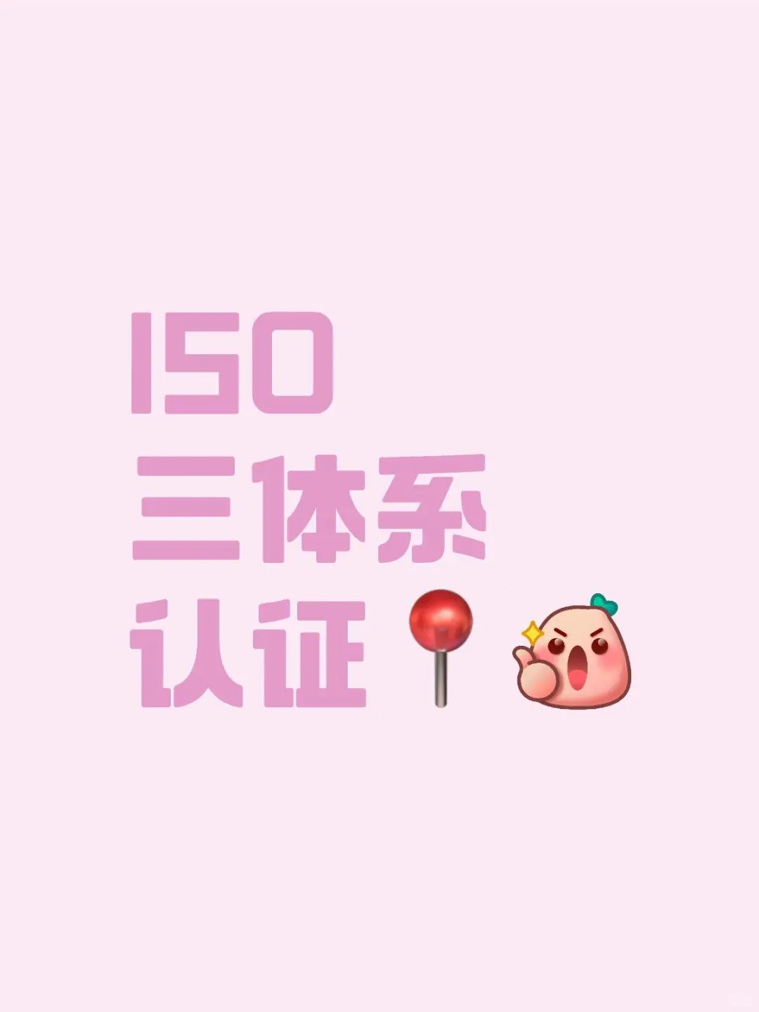 IOS三体系认证‼️