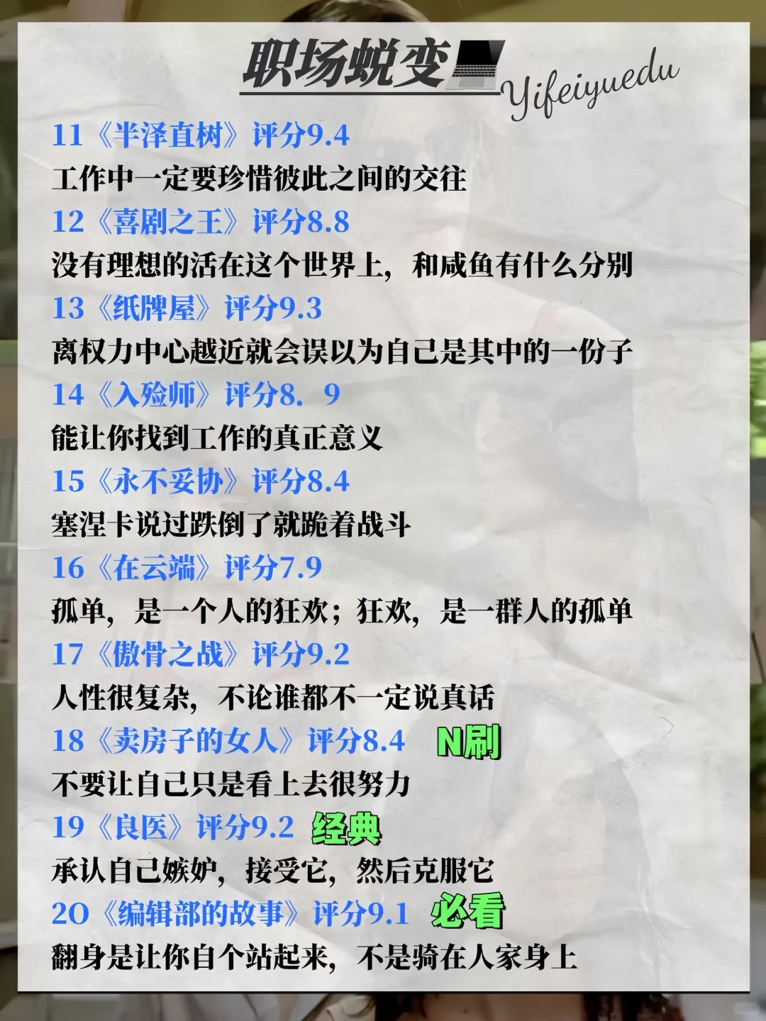 狂刷这60部电影，脑子🧠真的会变快