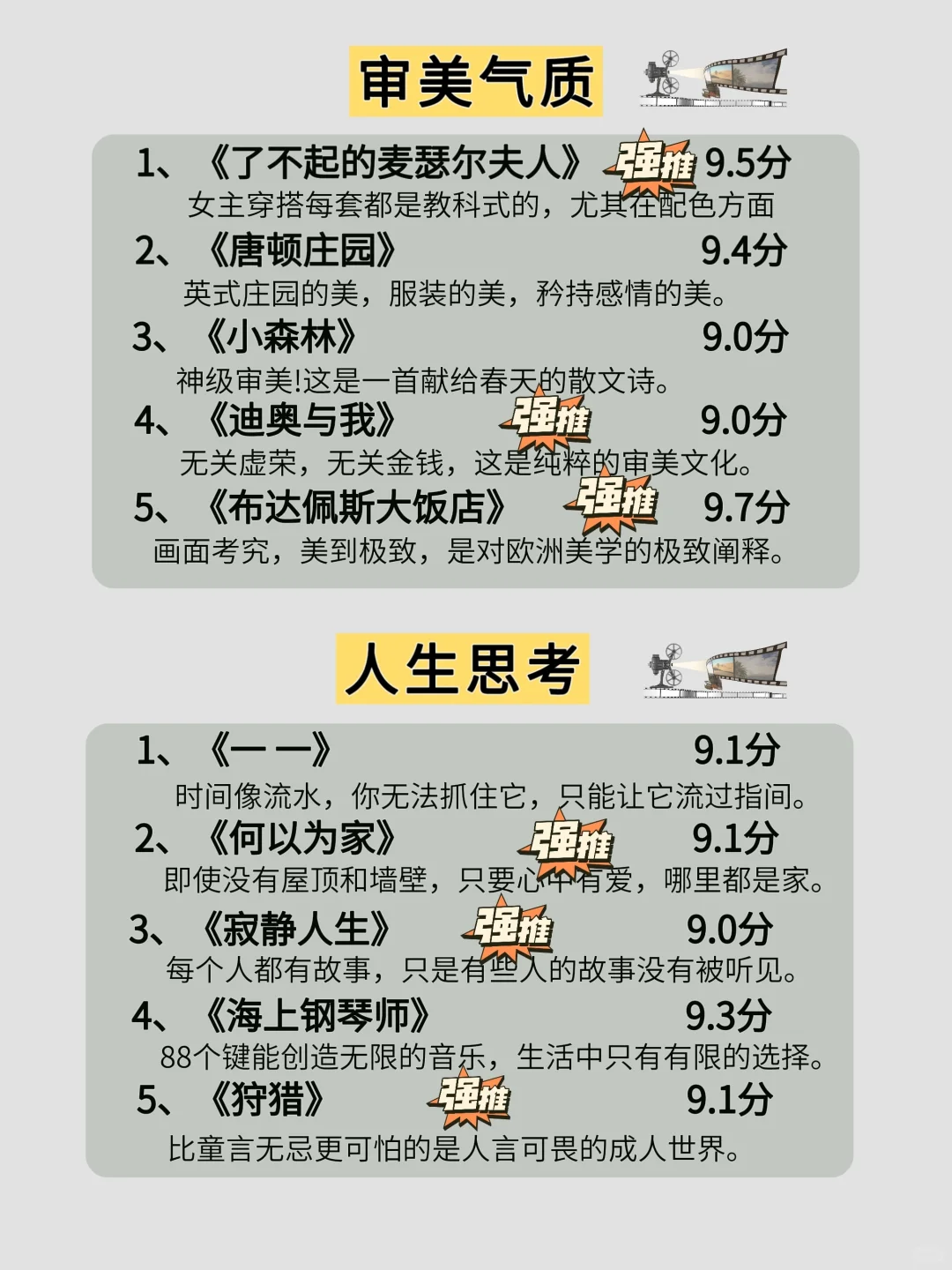 🔥狂刷这40部电影，脑子真的会变快喔