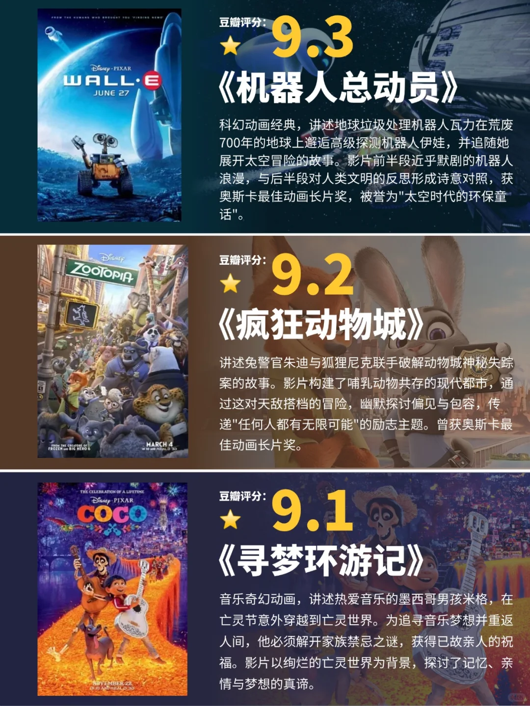 ⾖瓣⾼分9部动画⽚🔥 看完直呼过瘾