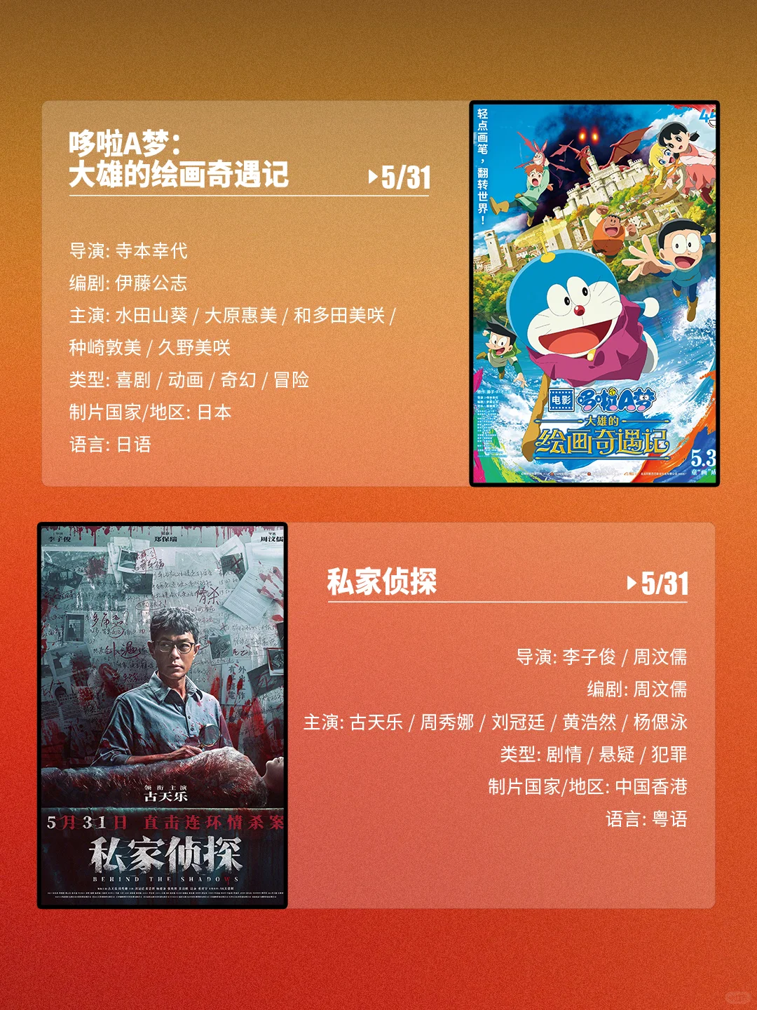 6月新片速递🎬拯救片荒💯