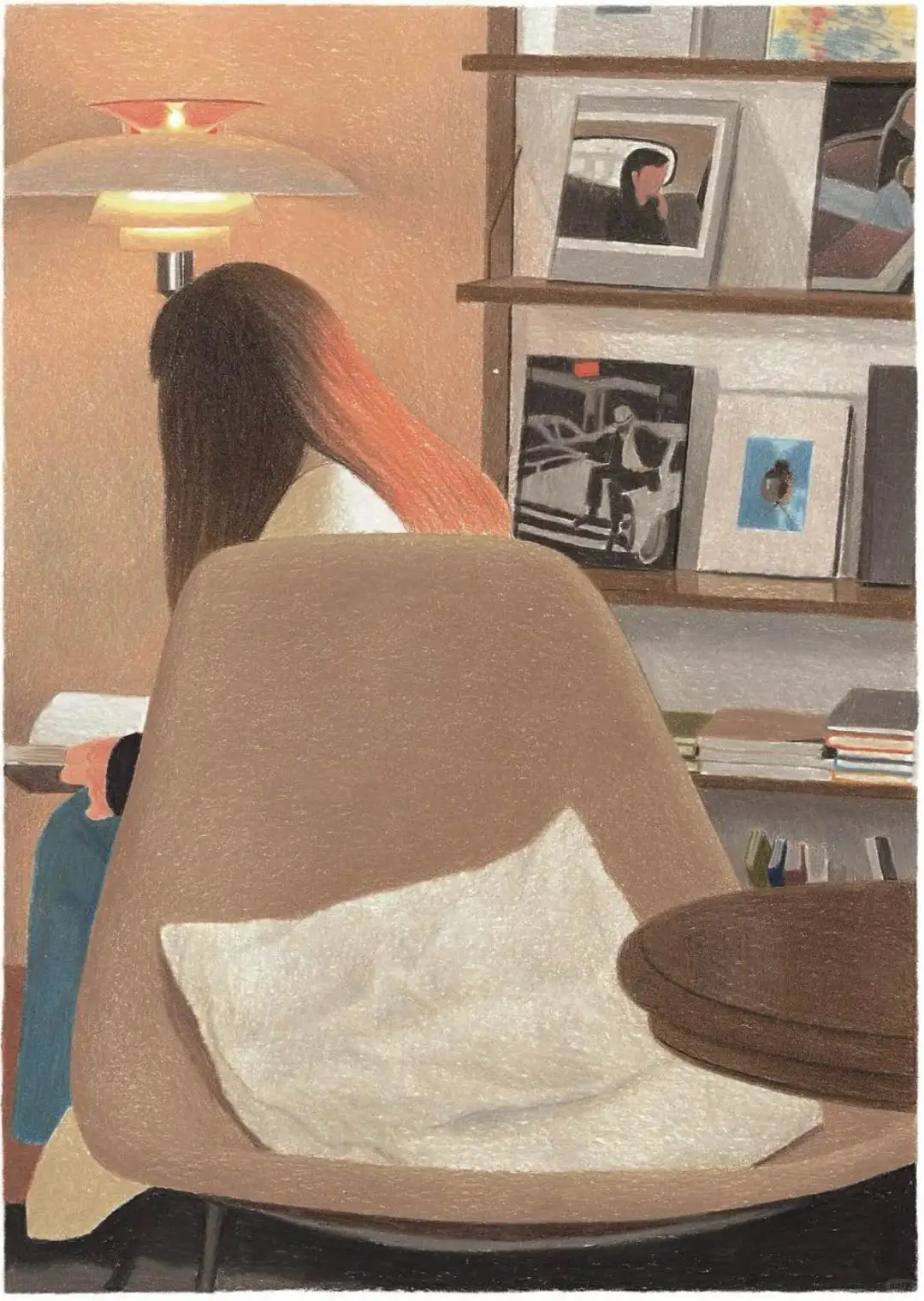 🔵每一幅都像在看电影