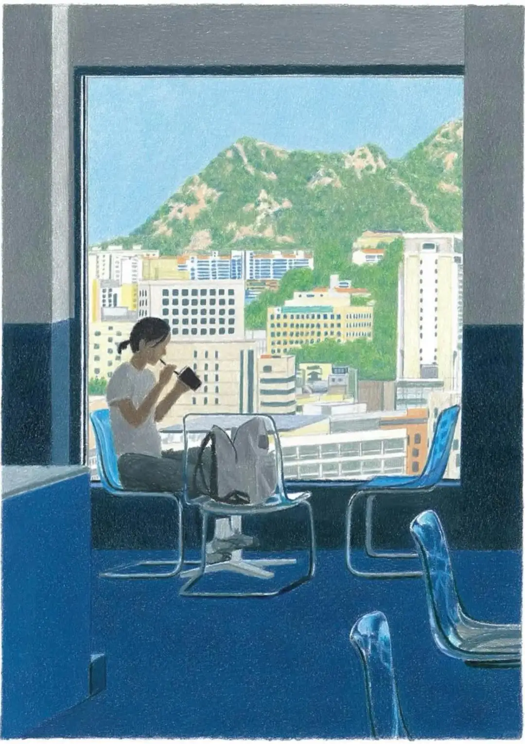 🔵每一幅都像在看电影