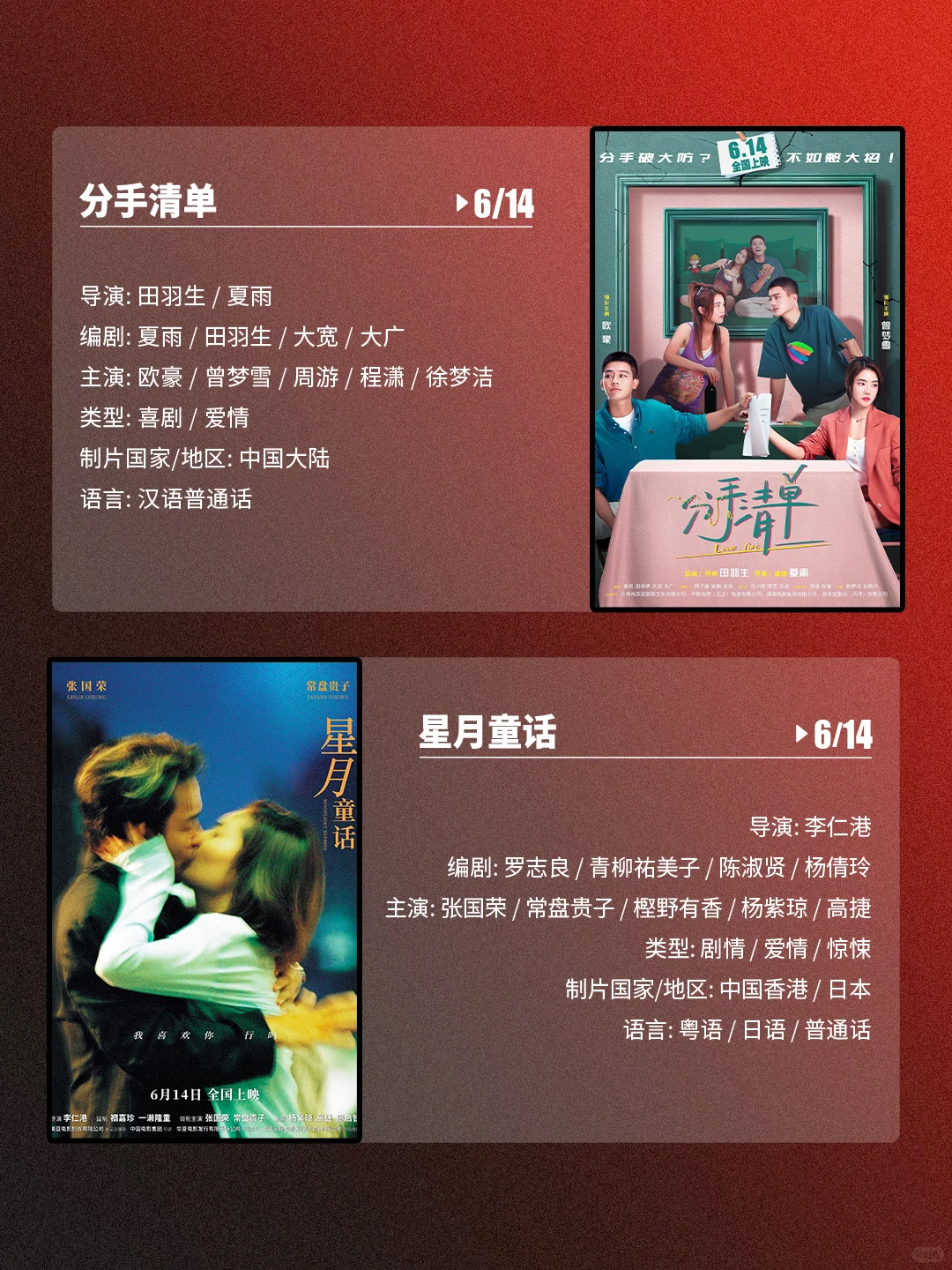 6月新片速递🎬拯救片荒💯