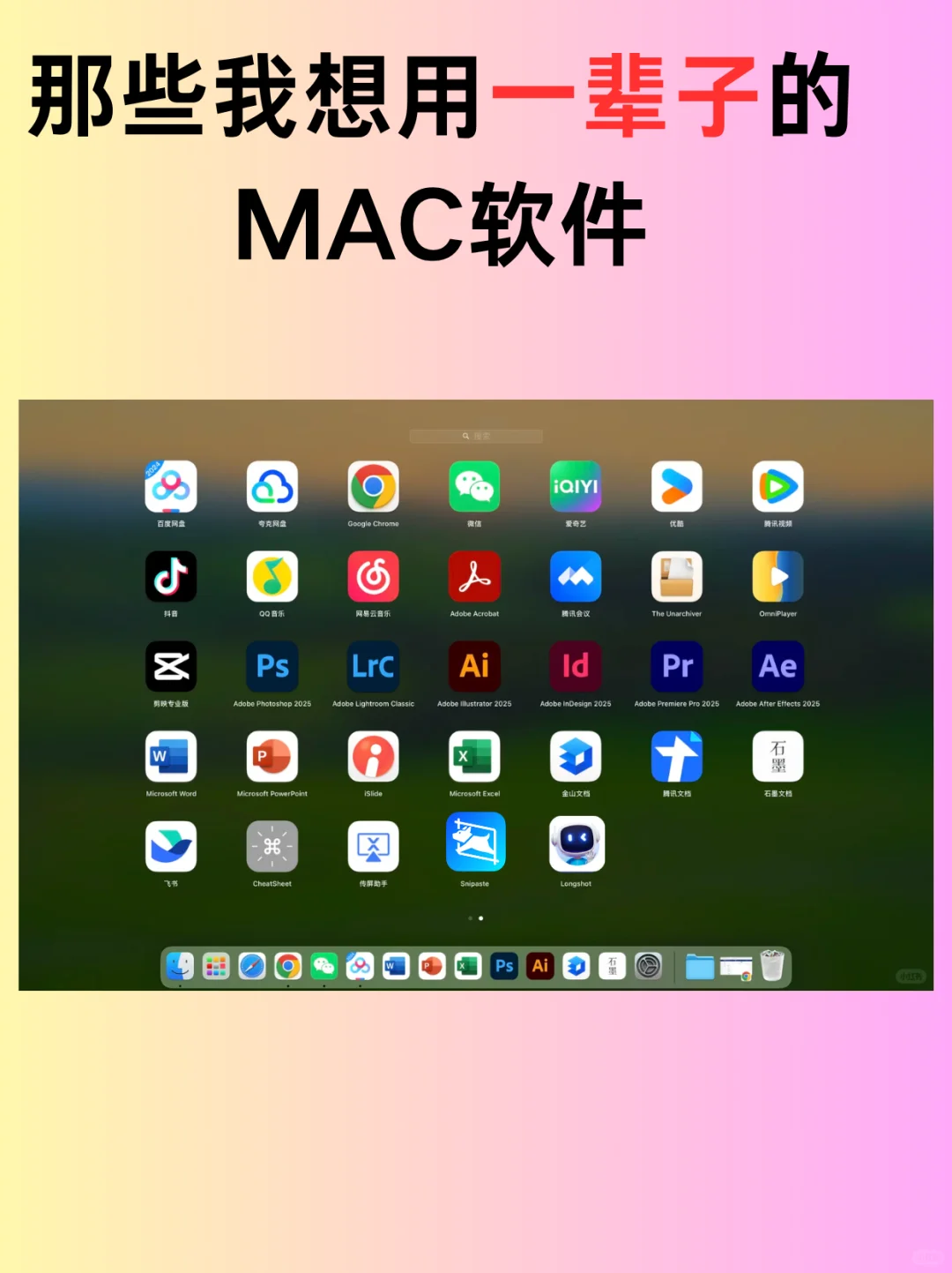 那些我想要用一辈子的MAC软件！好用到起飞