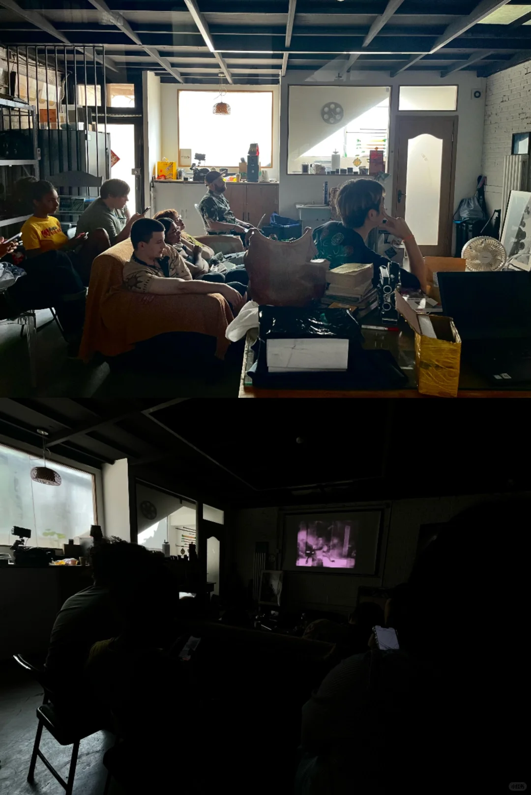 电影学院的电影工作坊最后一天📽️