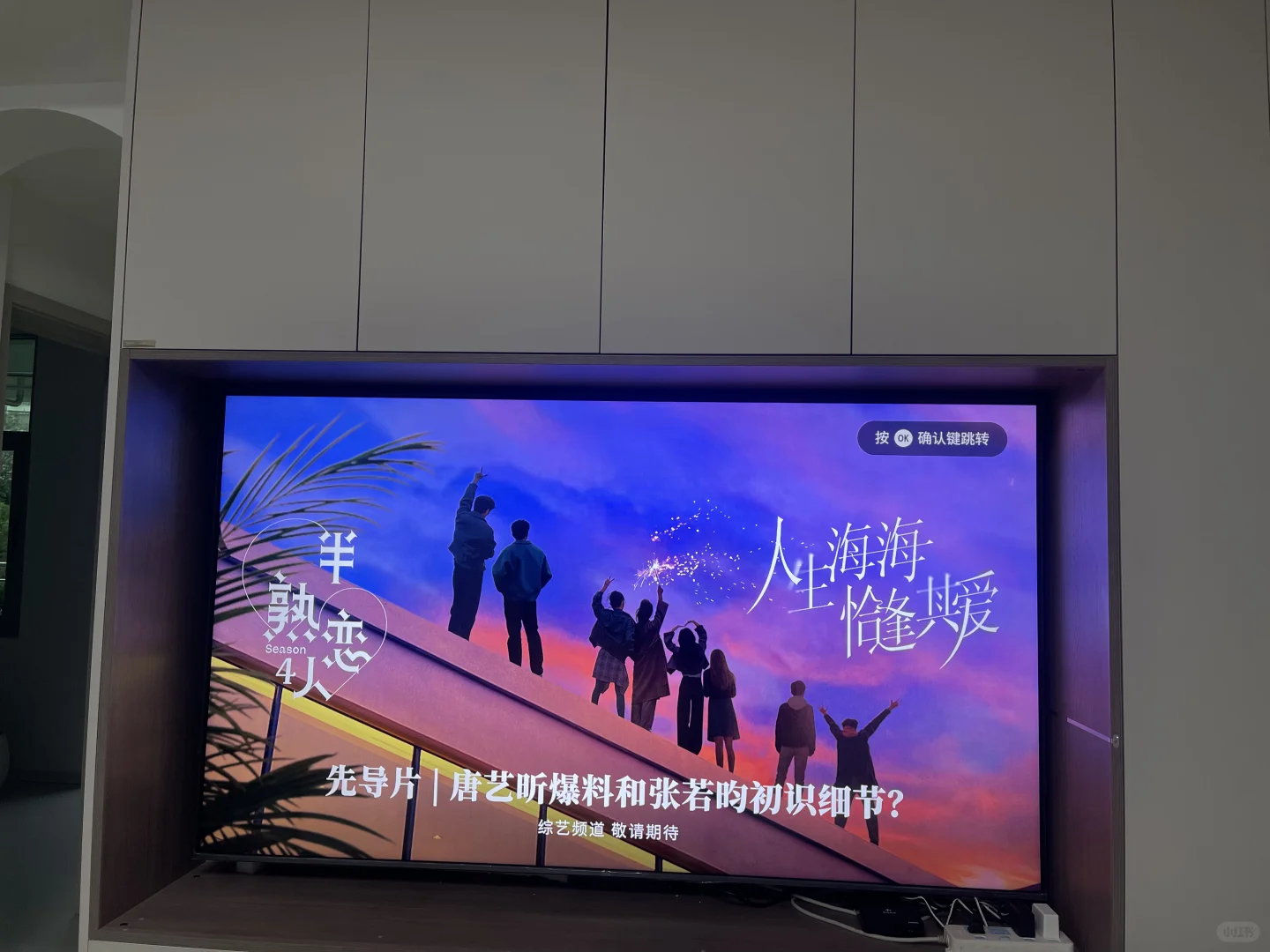 新家的电视终于到啦~