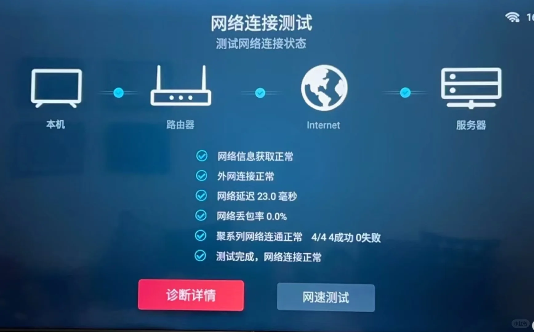 家里WIFI和机顶盒都正常，电视却黑屏