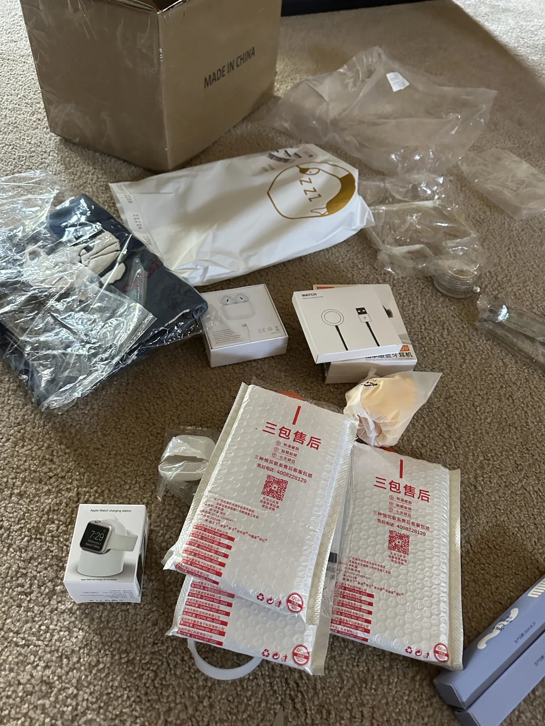 国内买的电视盒子到了