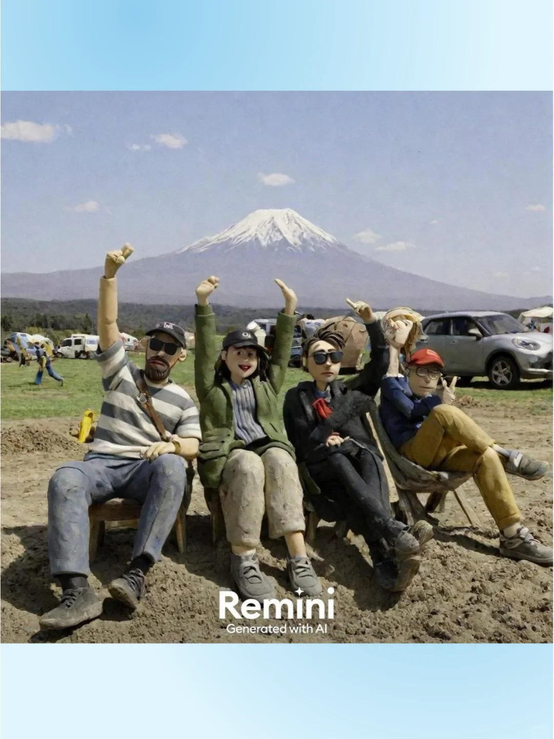 安卓手机也可以使用Remini玩粘土滤镜