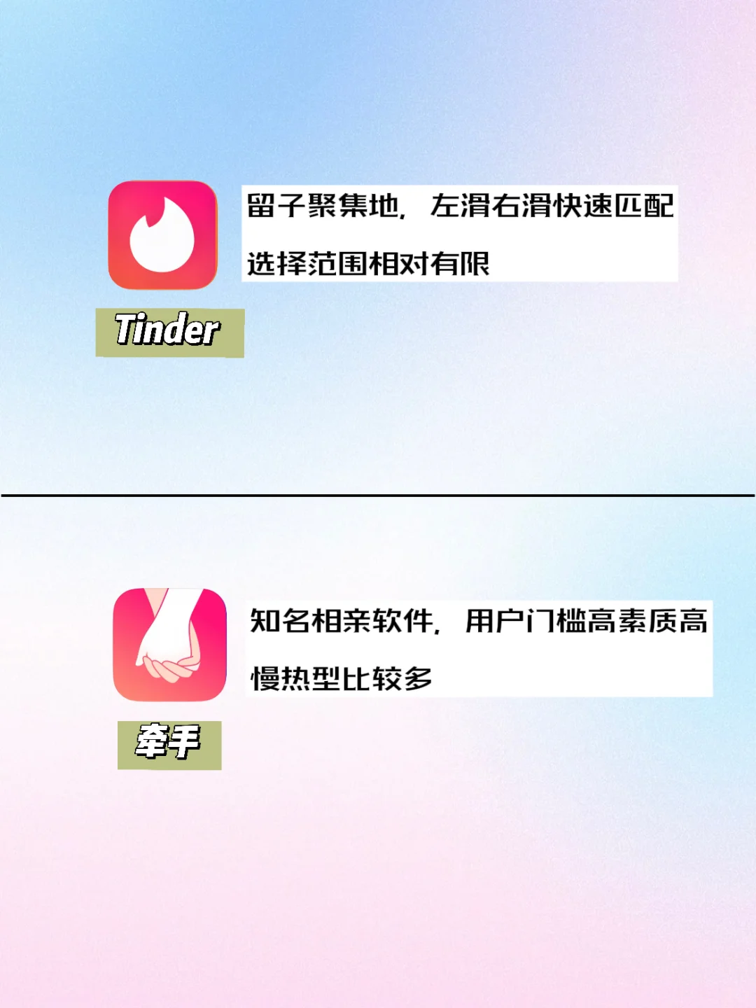 自用四款社交软件！测评分享（男生必看）