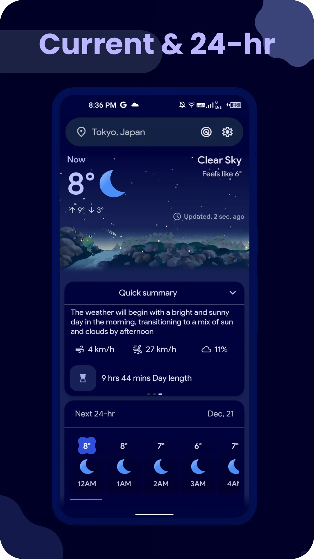 900⭐！颇具google风格的天气应用🌧️