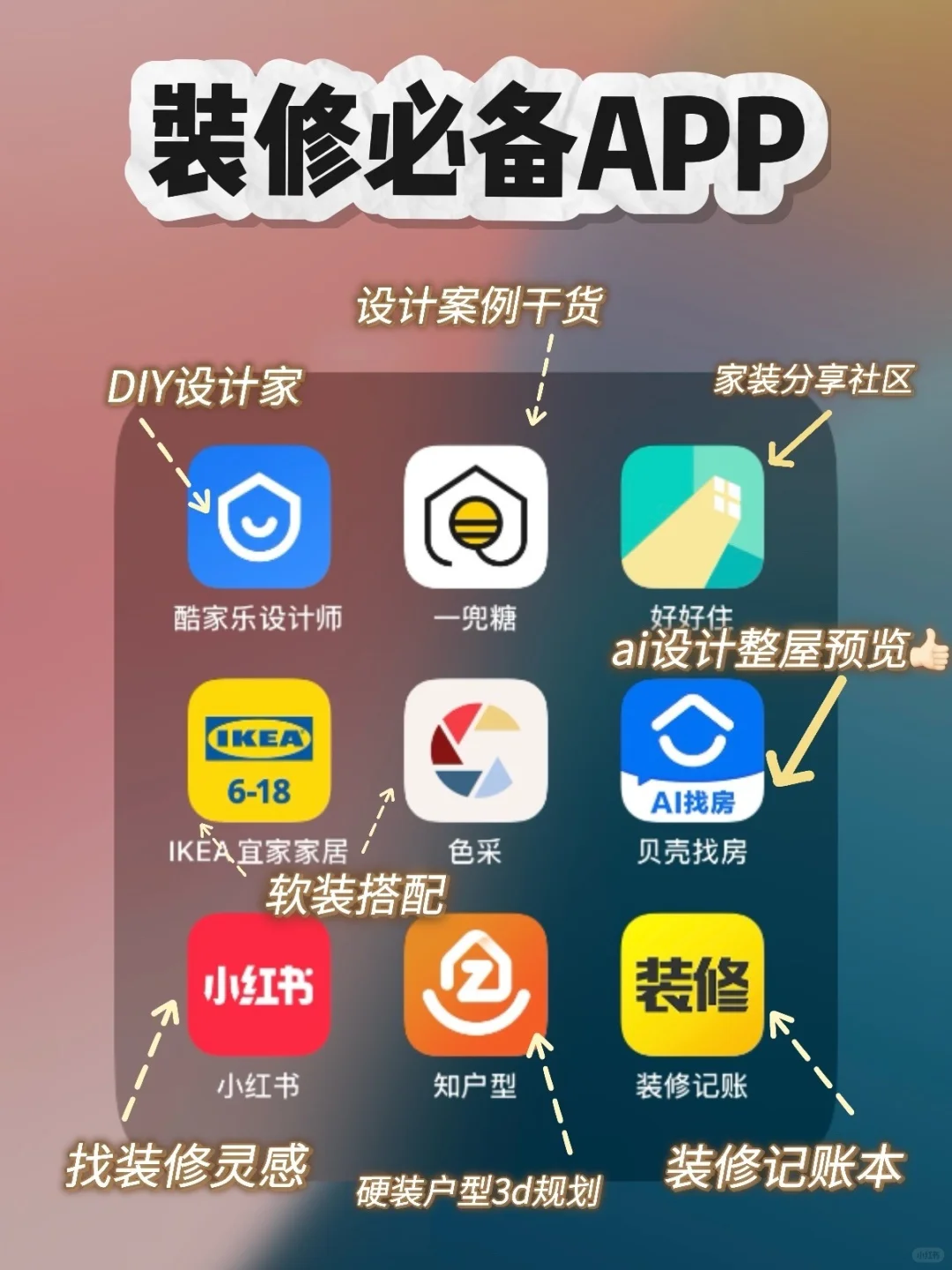 装修纯小白爱用的装修app分享！纯干货贴🙈