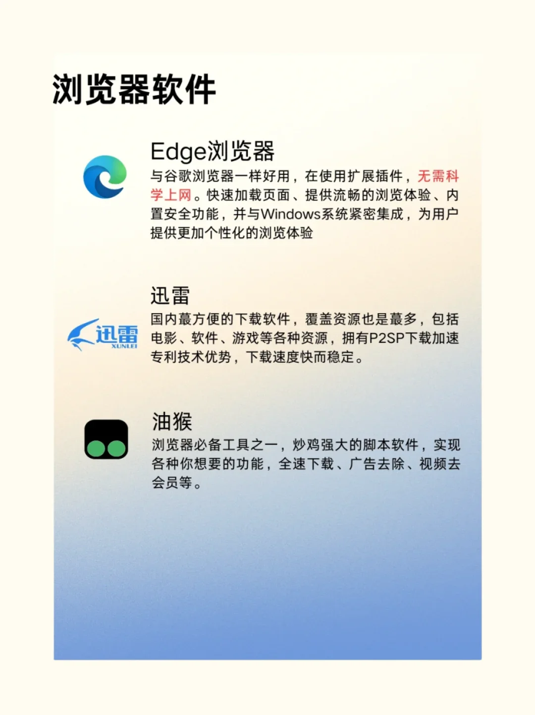 电脑装机必备的20款软件推荐！超实用清单！