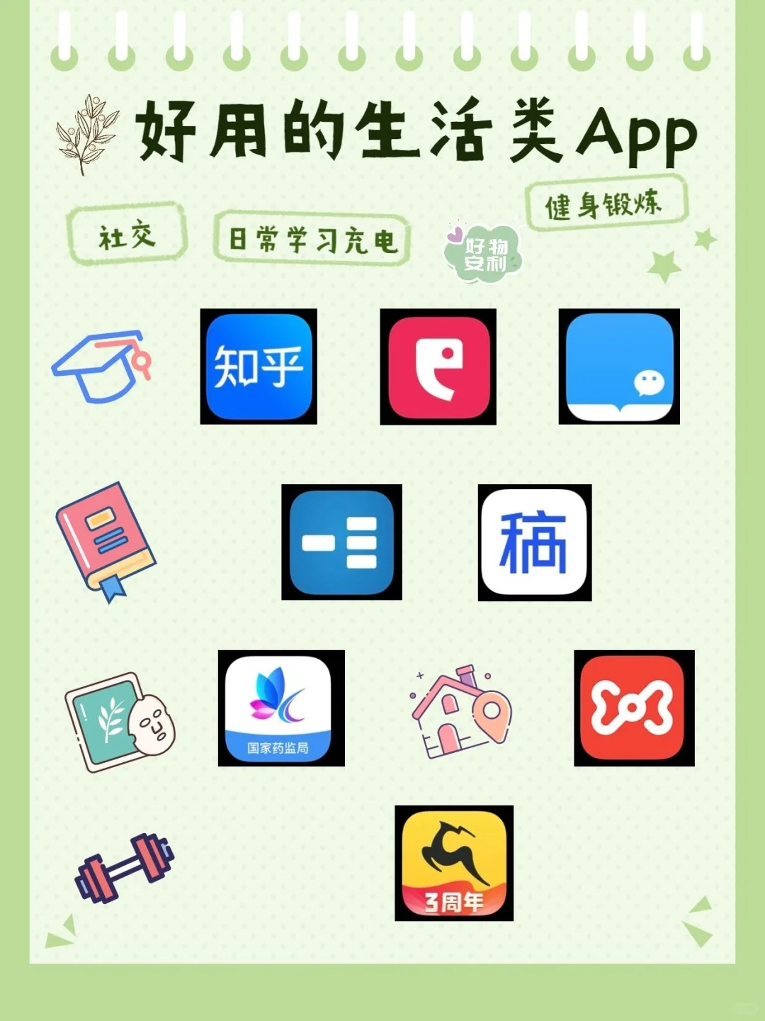 Mark一下最近很喜欢的App🔆