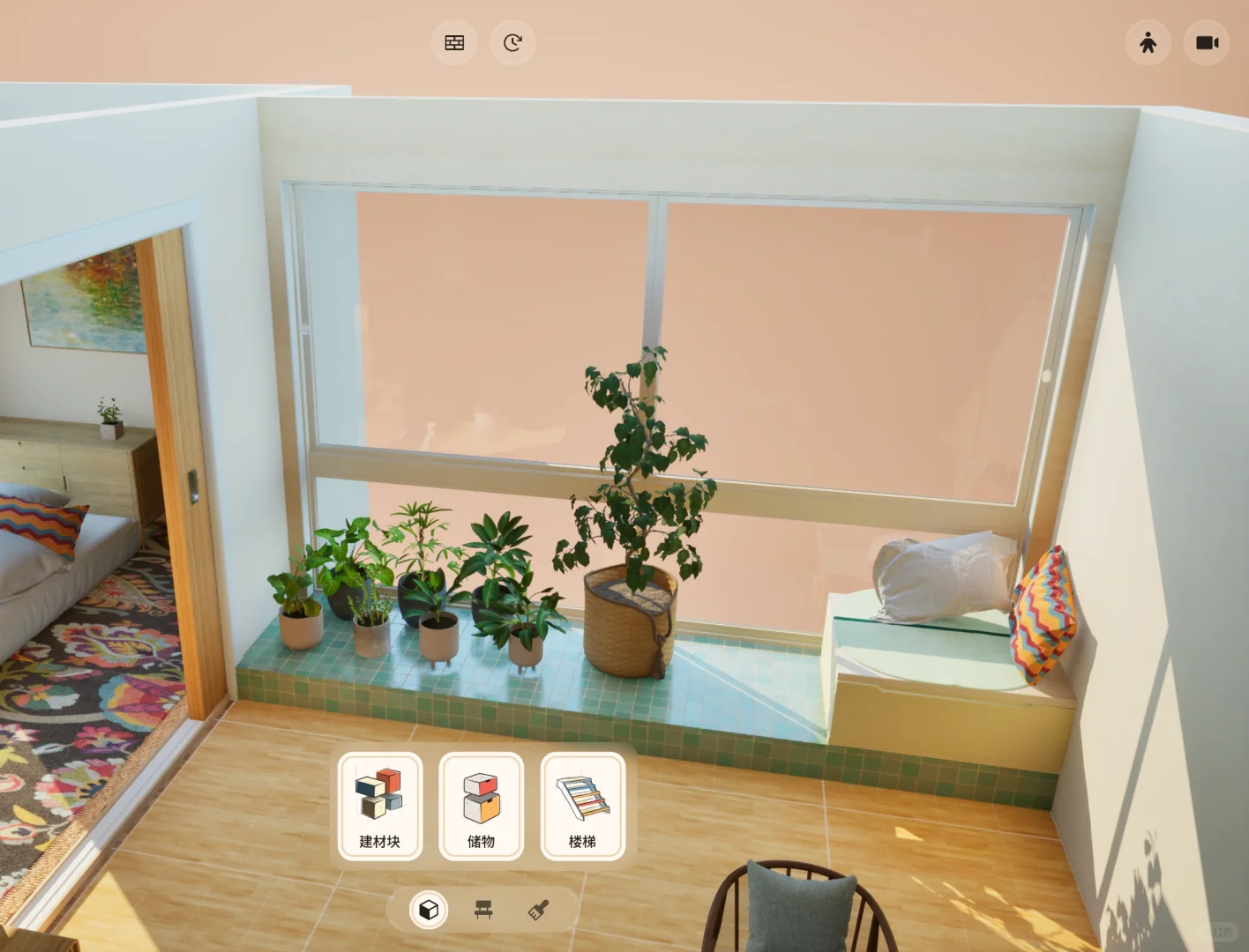 装修游戏玩上头了