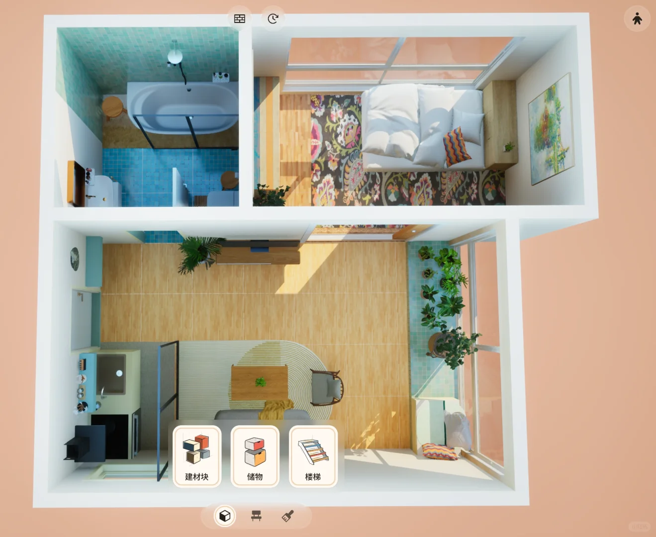 装修游戏玩上头了