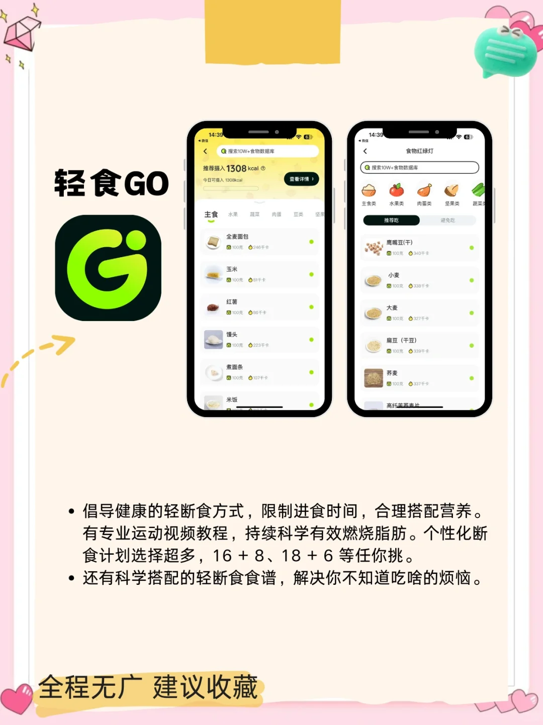 4款饮食记录APP推荐，拍照识餐超便捷