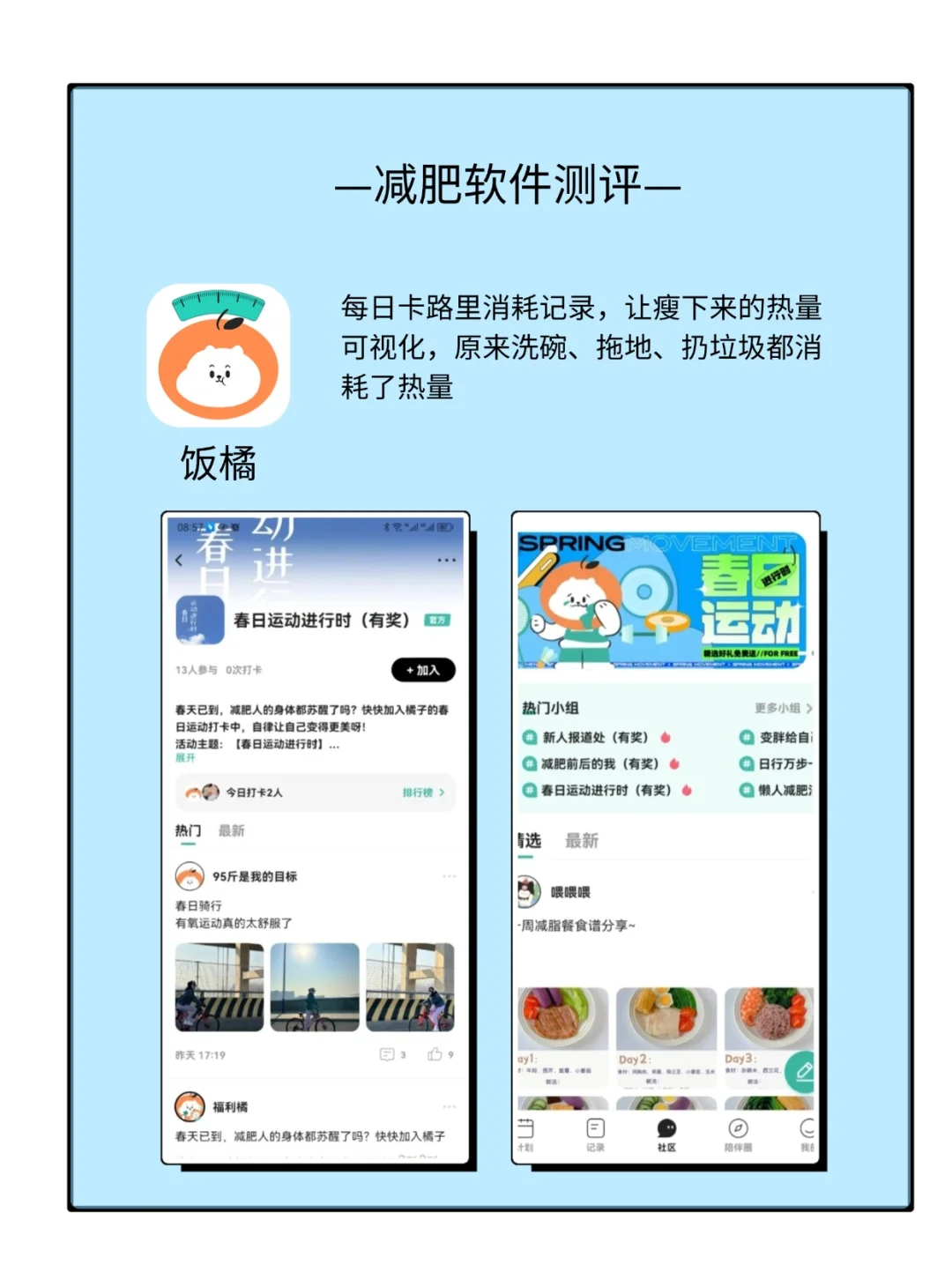 减肥app免费软件红黑榜
