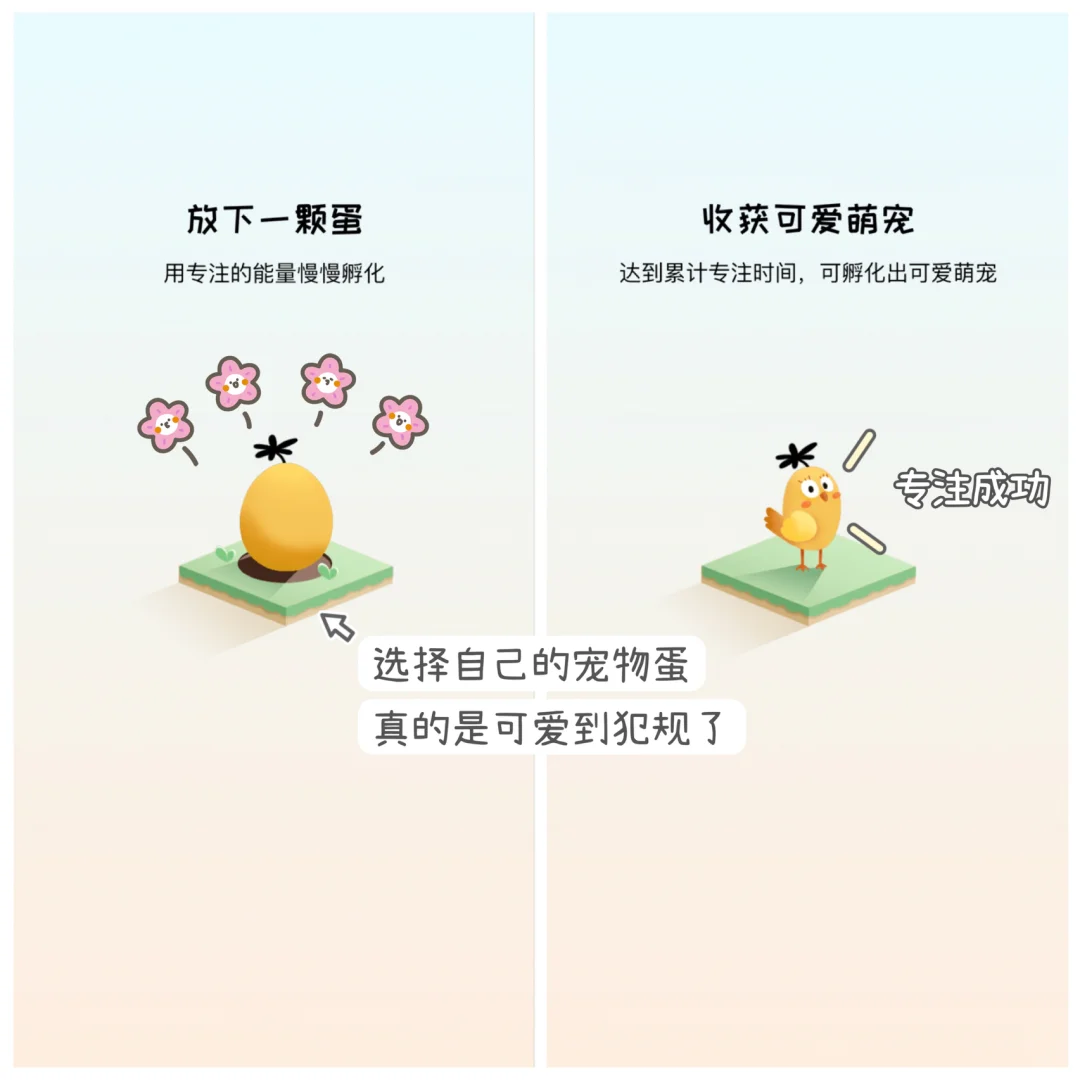 安卓又可以了‼️可爱到爆的提高专注力APP