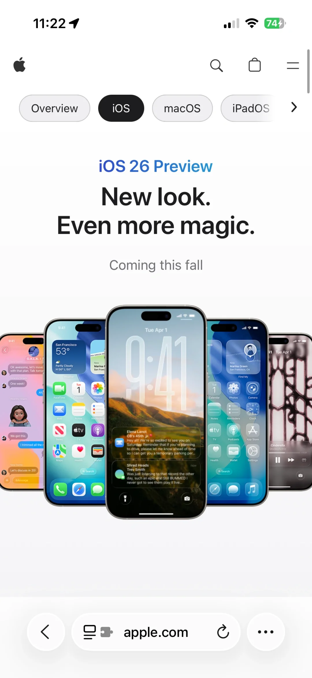 ios26更新啦～没变成传闻的圆图标！