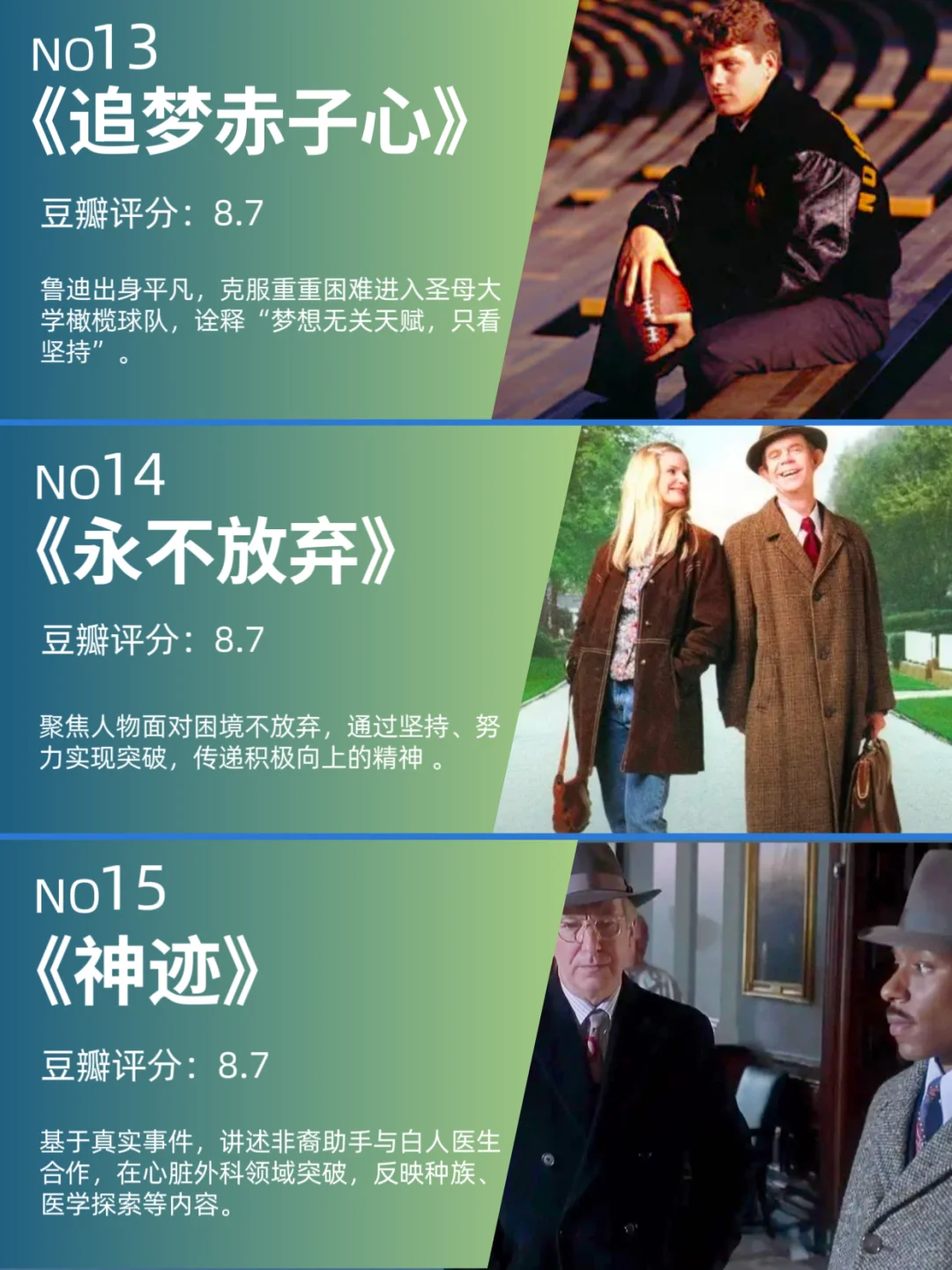 饭可以不吃，影视不能停！励志电影！