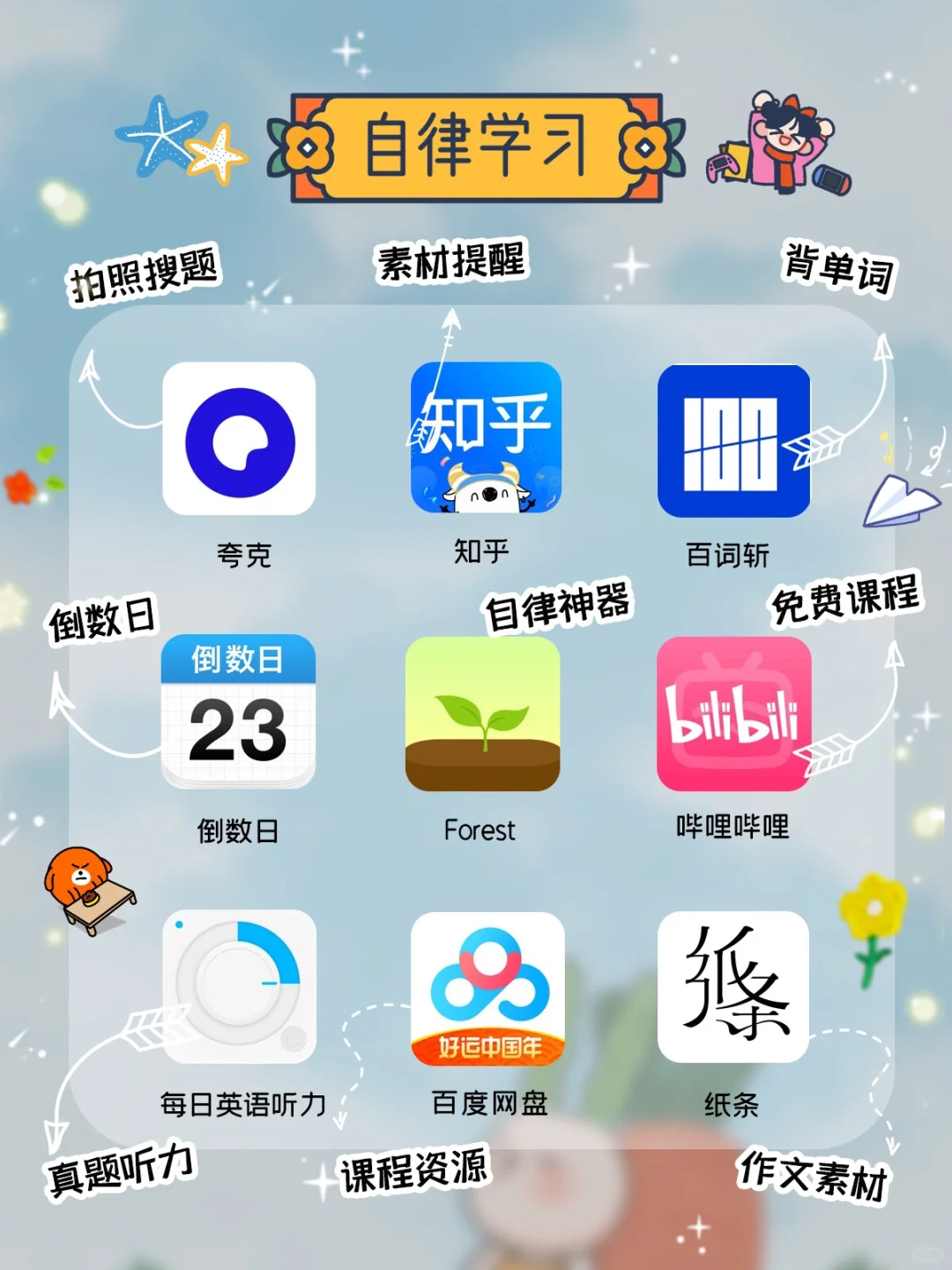 54款学霸私藏APP🌸好用到不舍得安利💯