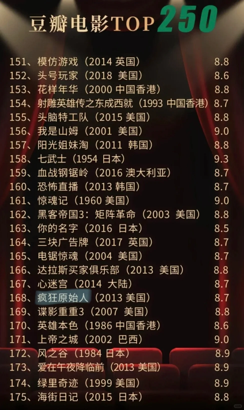 这里面还有哪些好看的