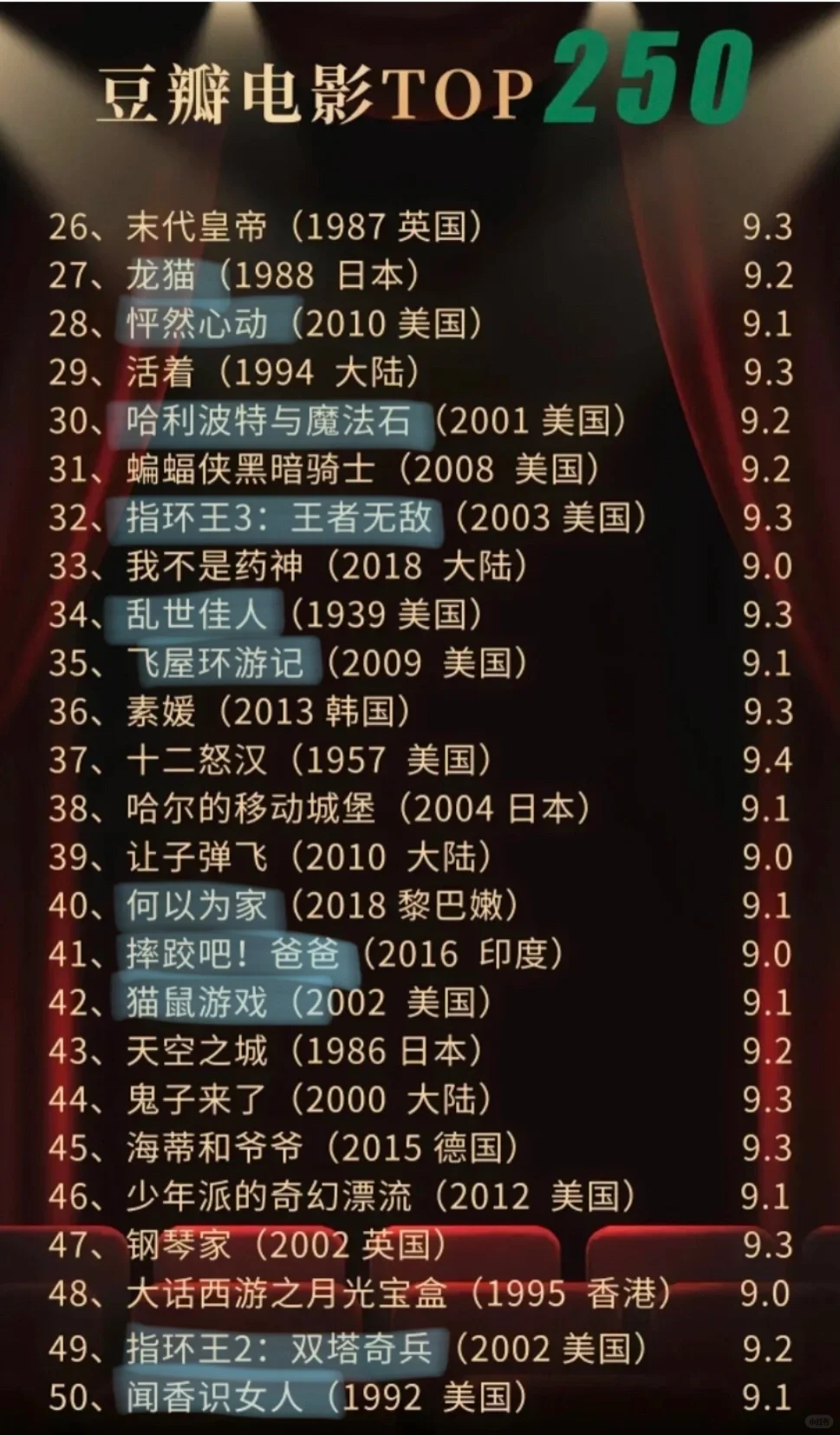 这里面还有哪些好看的