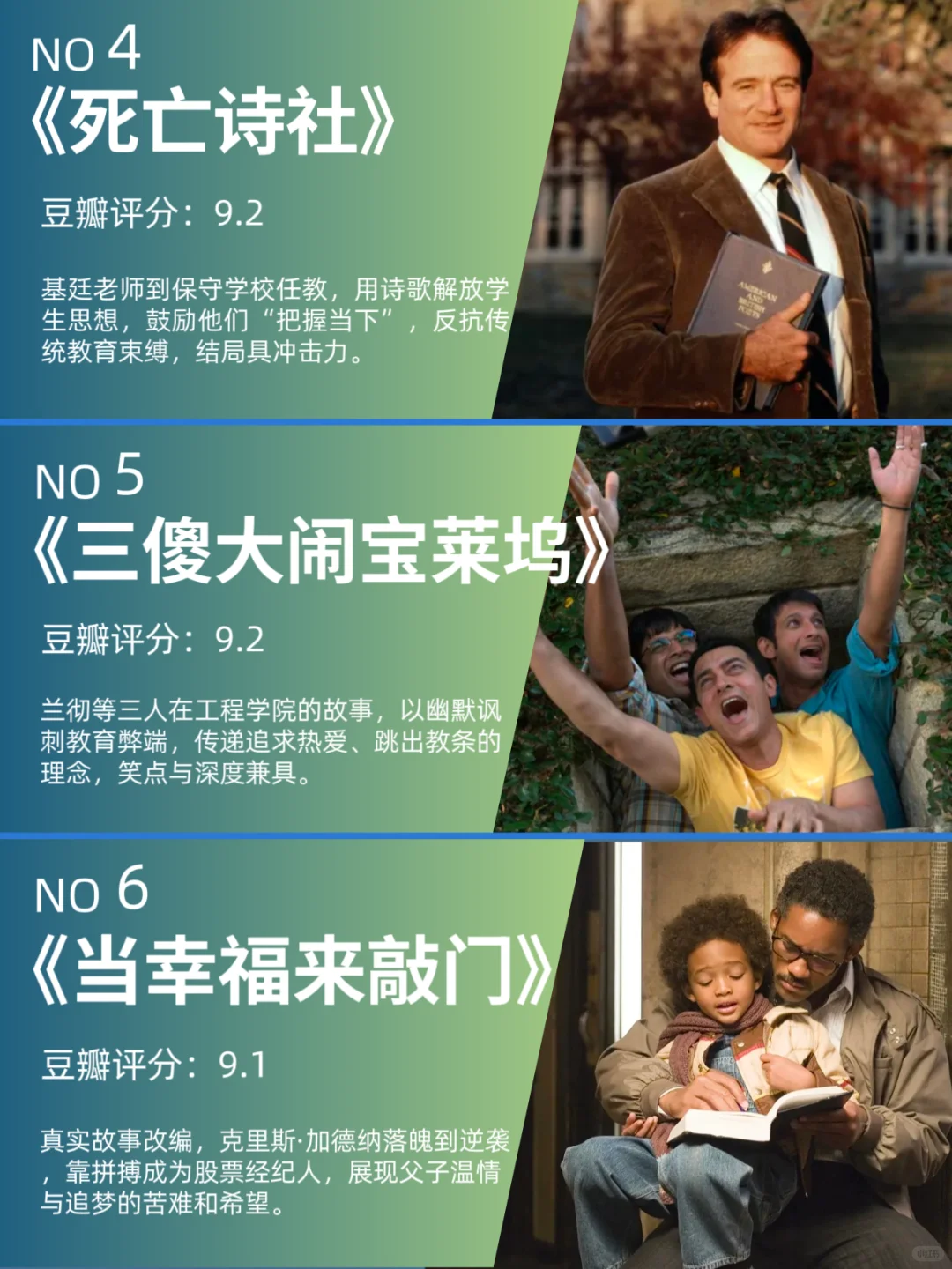 饭可以不吃，影视不能停！励志电影！