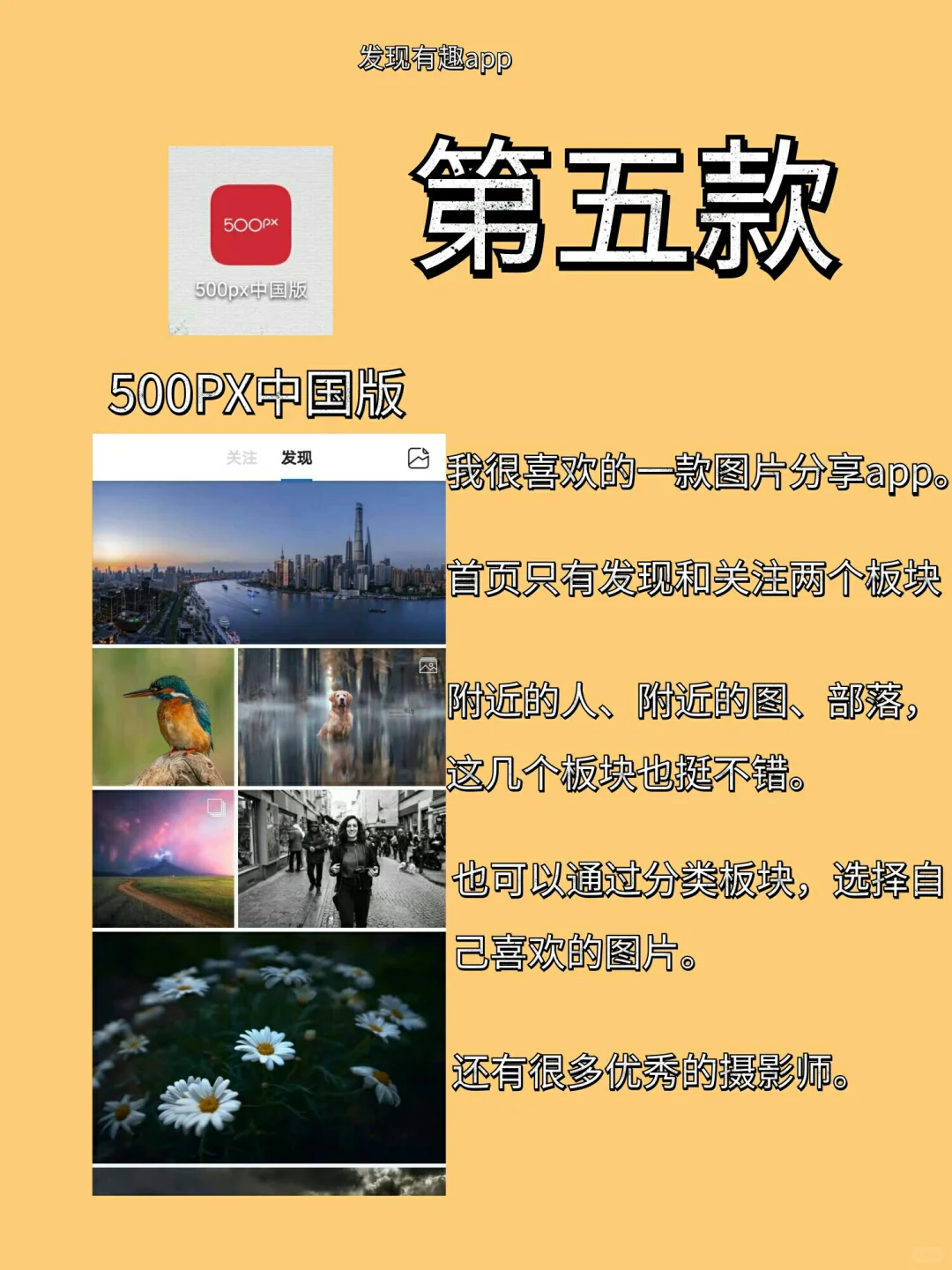 摄影师必备的app，图片爱好者聚集地🐎！