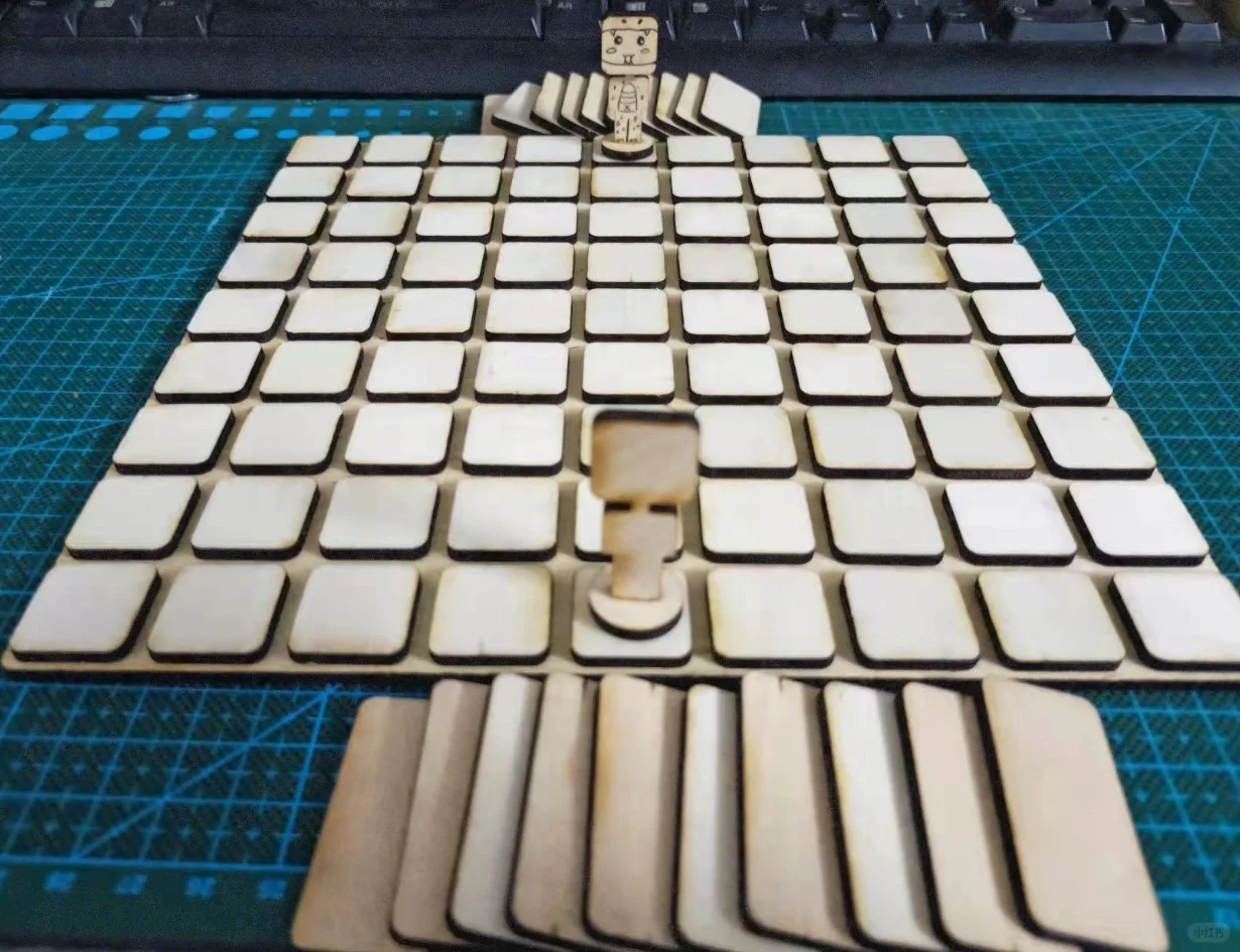 xTool打卡日记Day4:桌游-步步为营