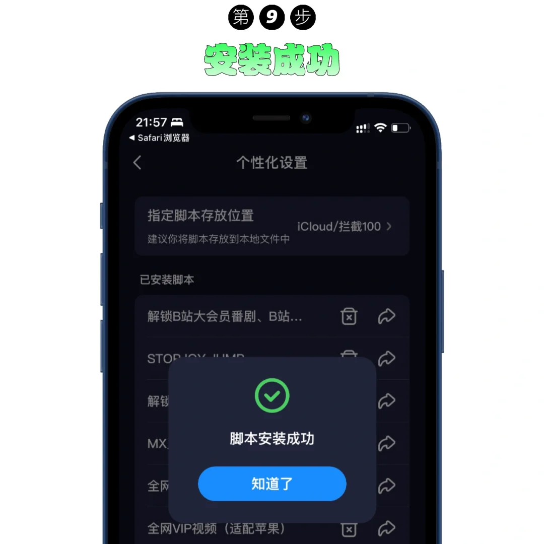 T.3｜「Safari扩展」拦截100安装使用教程