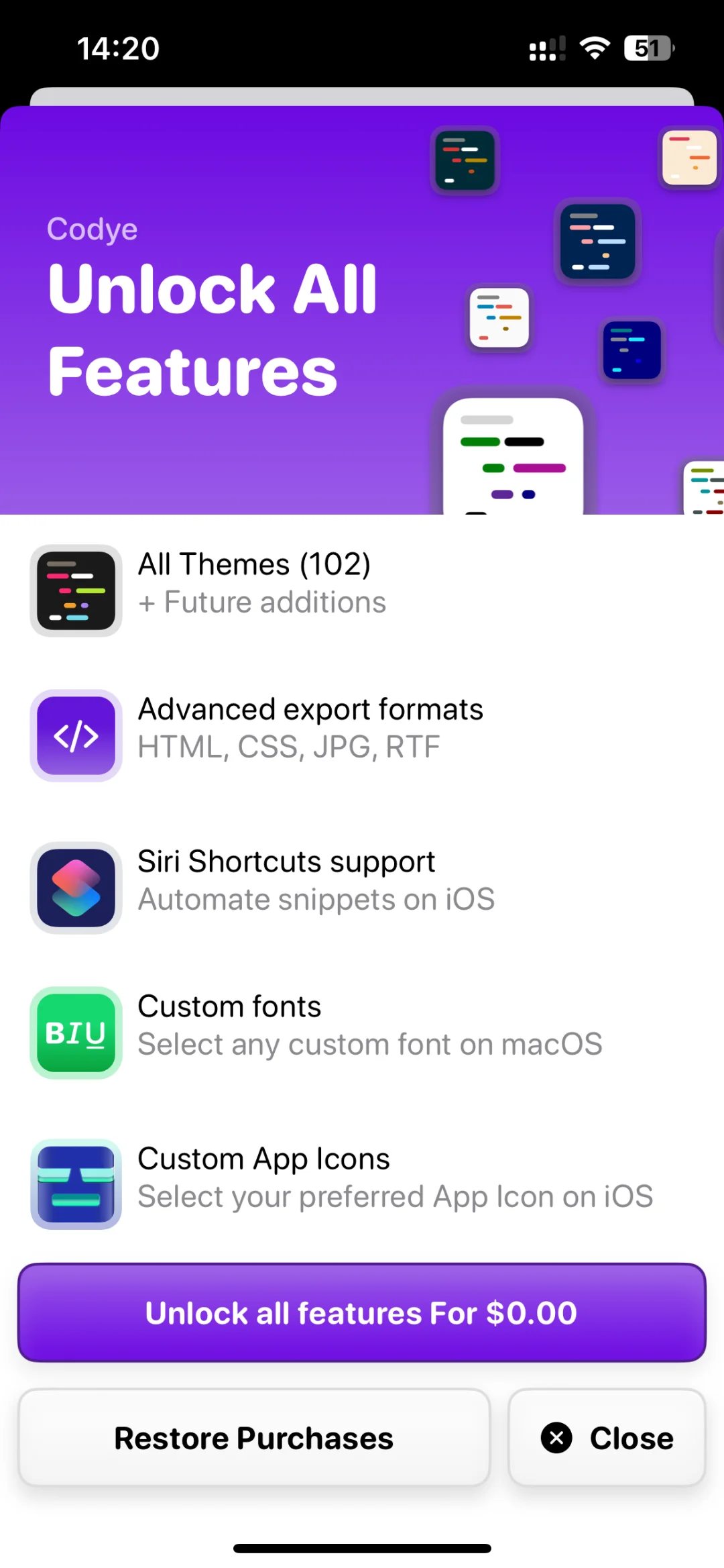 5月7日下午iOS限免集合