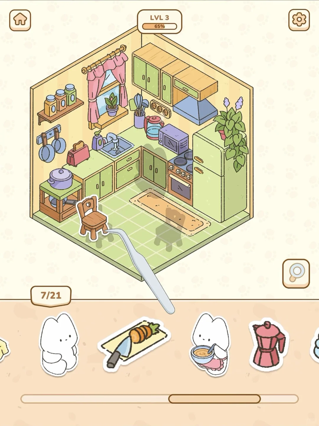 在手机上玩造景贴纸🔥真的超解压❤️‍🔥