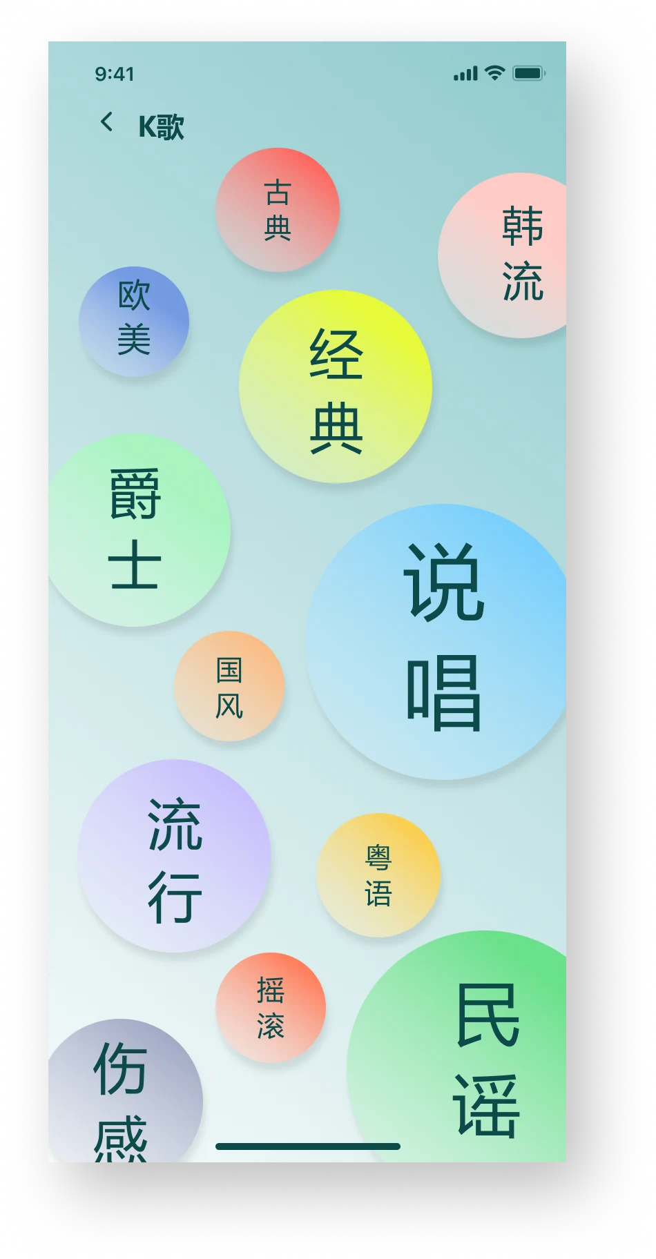 UI设计丨数媒丨期末作业丨音乐软件APP设计