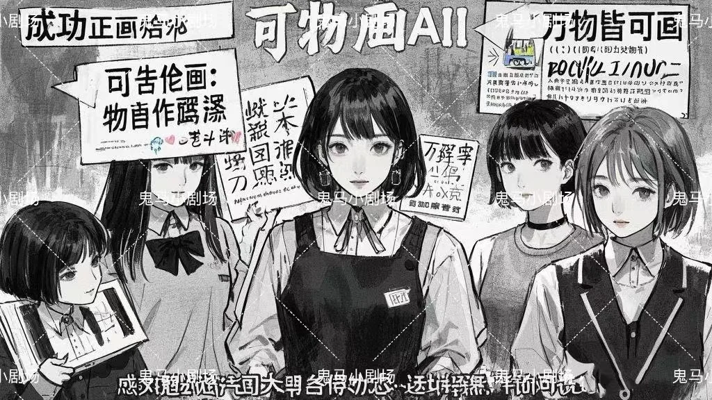 鬼马小剧场👺第十七届大广赛 长文案 分镜AI