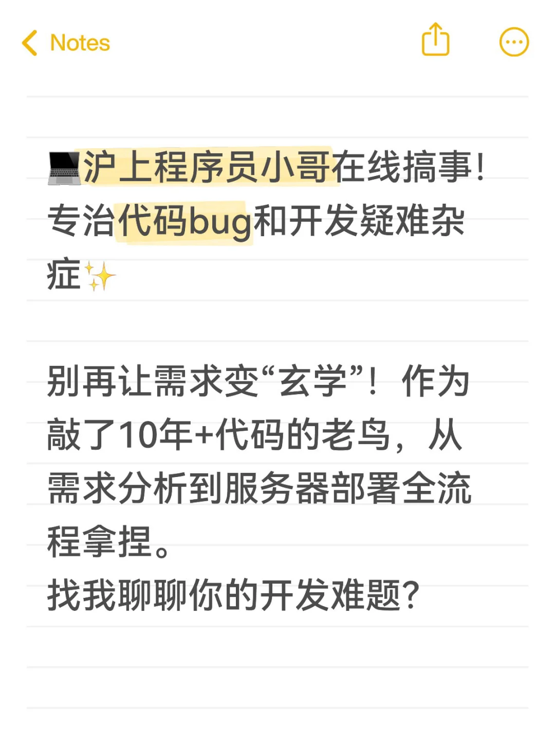 IT软件开发咨询