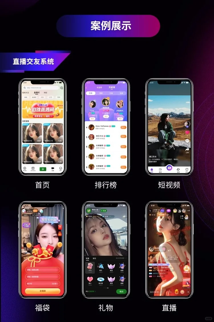 语音房交友APP开发 音视频付费聊天系统源码