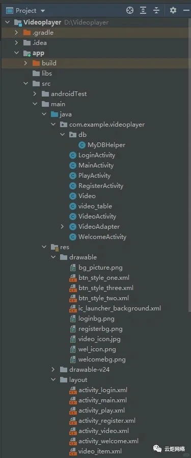 安卓APP源码和报告——音乐播放器