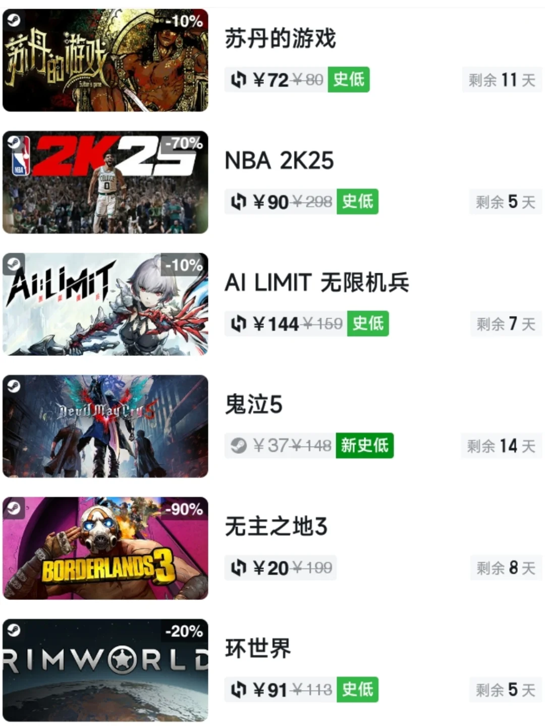 兄弟们🎮，新游戏大作今日史低！🎉💰