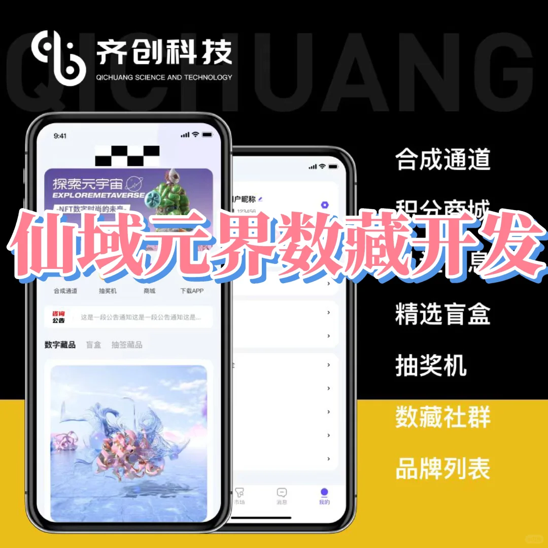 数字藏品系统开发！