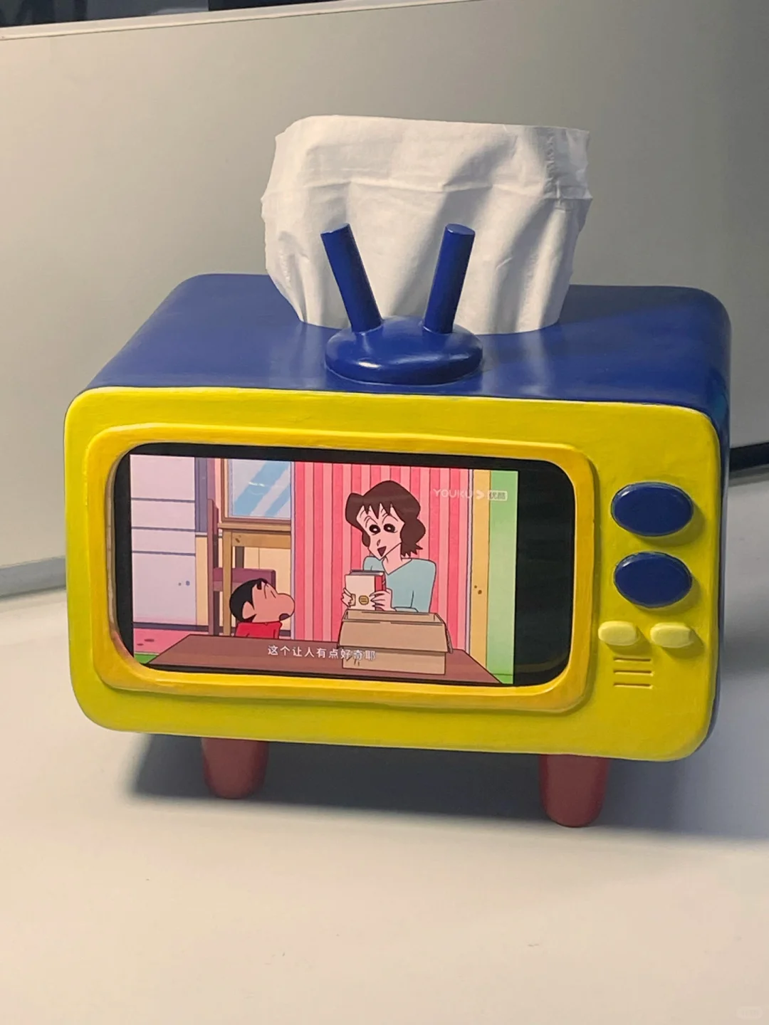 简直不要太香了❗️可以当电视的纸巾盒✨