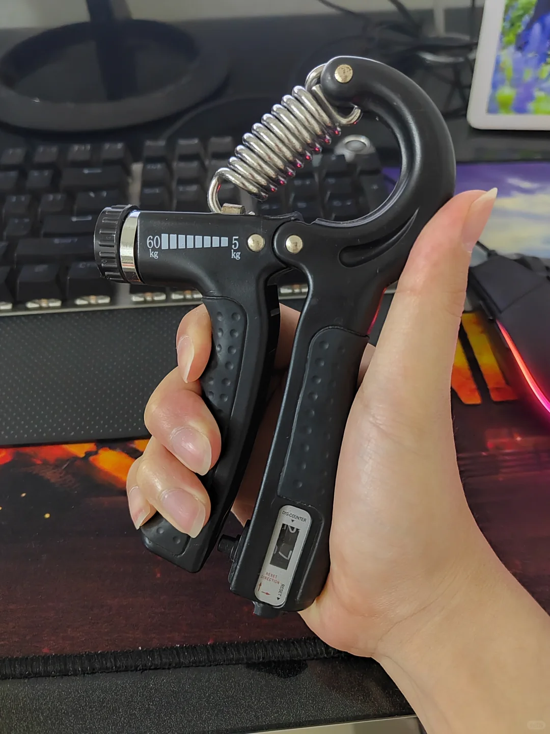 💪专业握力器，游戏加速器！