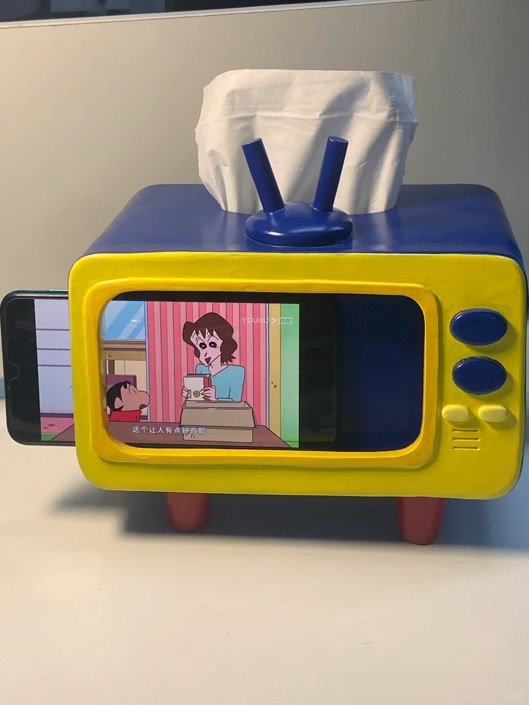 简直不要太香了❗️可以当电视的纸巾盒✨