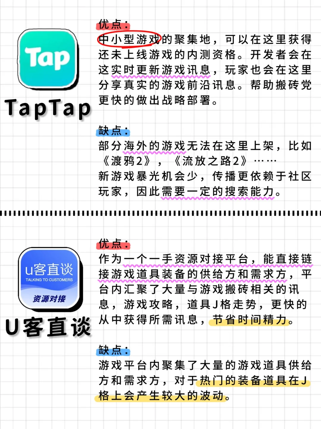 游戏搬砖一手讯息哪里看？6个游戏资源平台